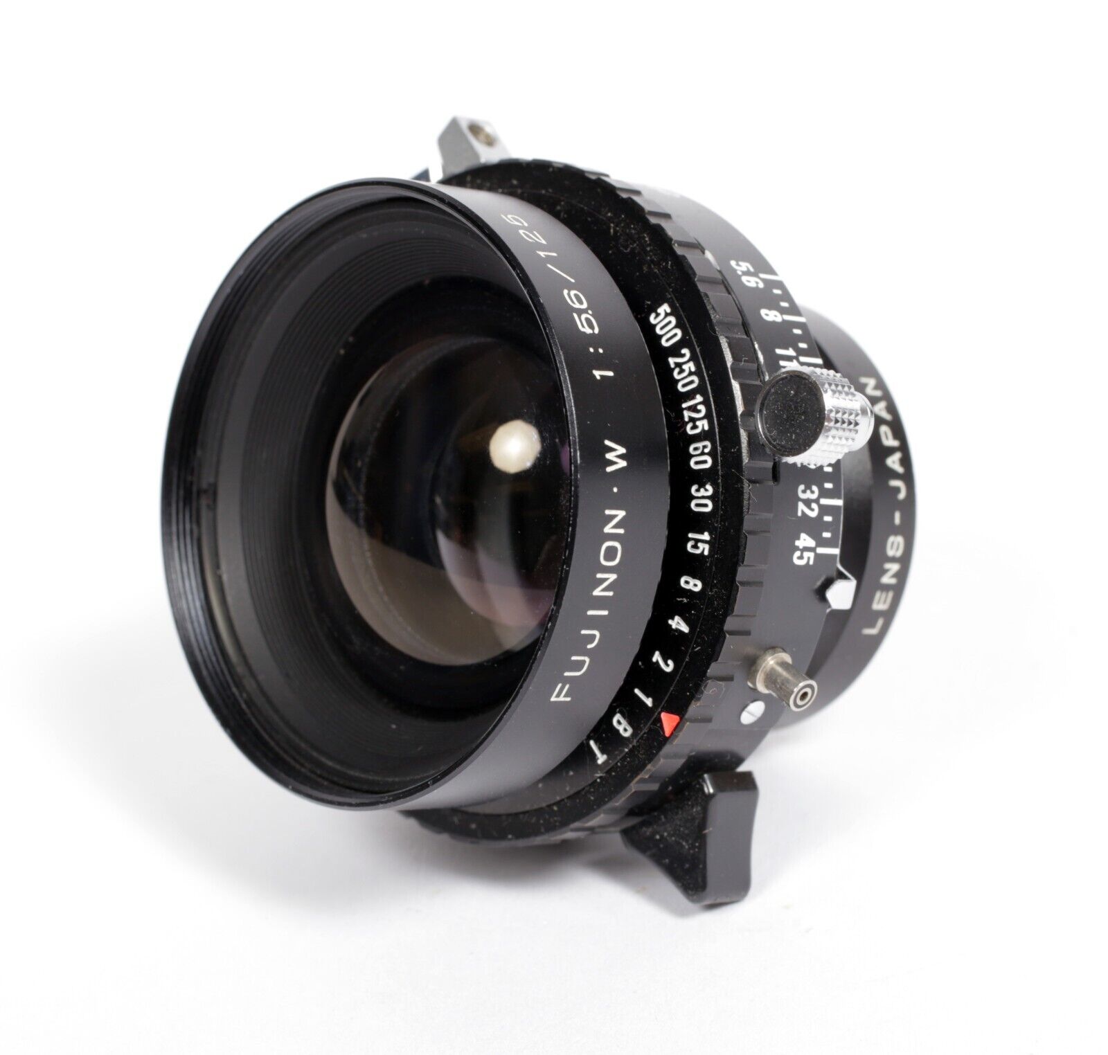 Fuji Fujinon W (black) 125mm F5.6 lens in Copal #0 shutter #107